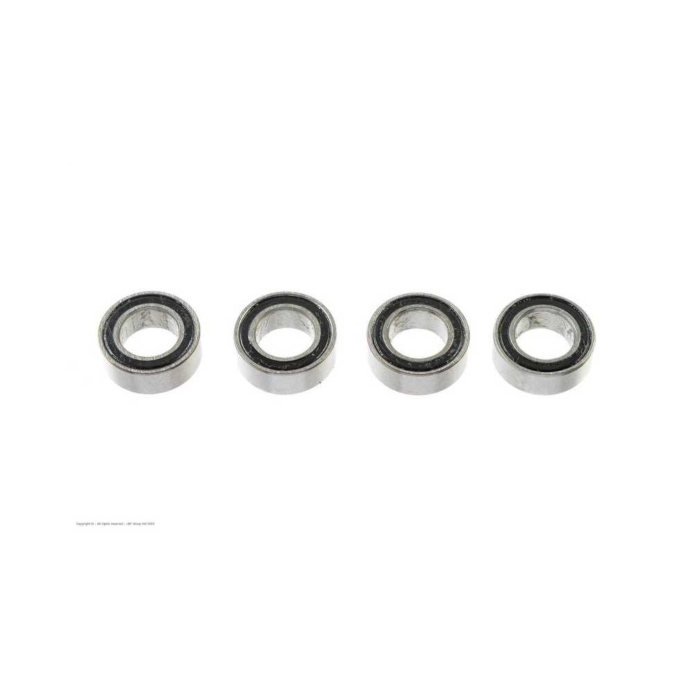 Revtec - Ball Bearing - Chrome Steel - ABEC 3 - Rubber Shielded - 4X7X2 5 - MR74-2RS - 4 pcs GF-0500-002 Revtec - Ball Bearing - Chrome Steel - ABEC 3 - Rubber Shielded - 4X7X2 5 - MR74-2RS - 4 pcs GF-0500-002