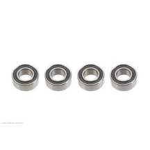 Revtec - Ball Bearing - Chrome Steel - ABEC 3 - Rubber Shielded - 5X10X4 - MR105-2RS - 4 pcs GF-0500-004