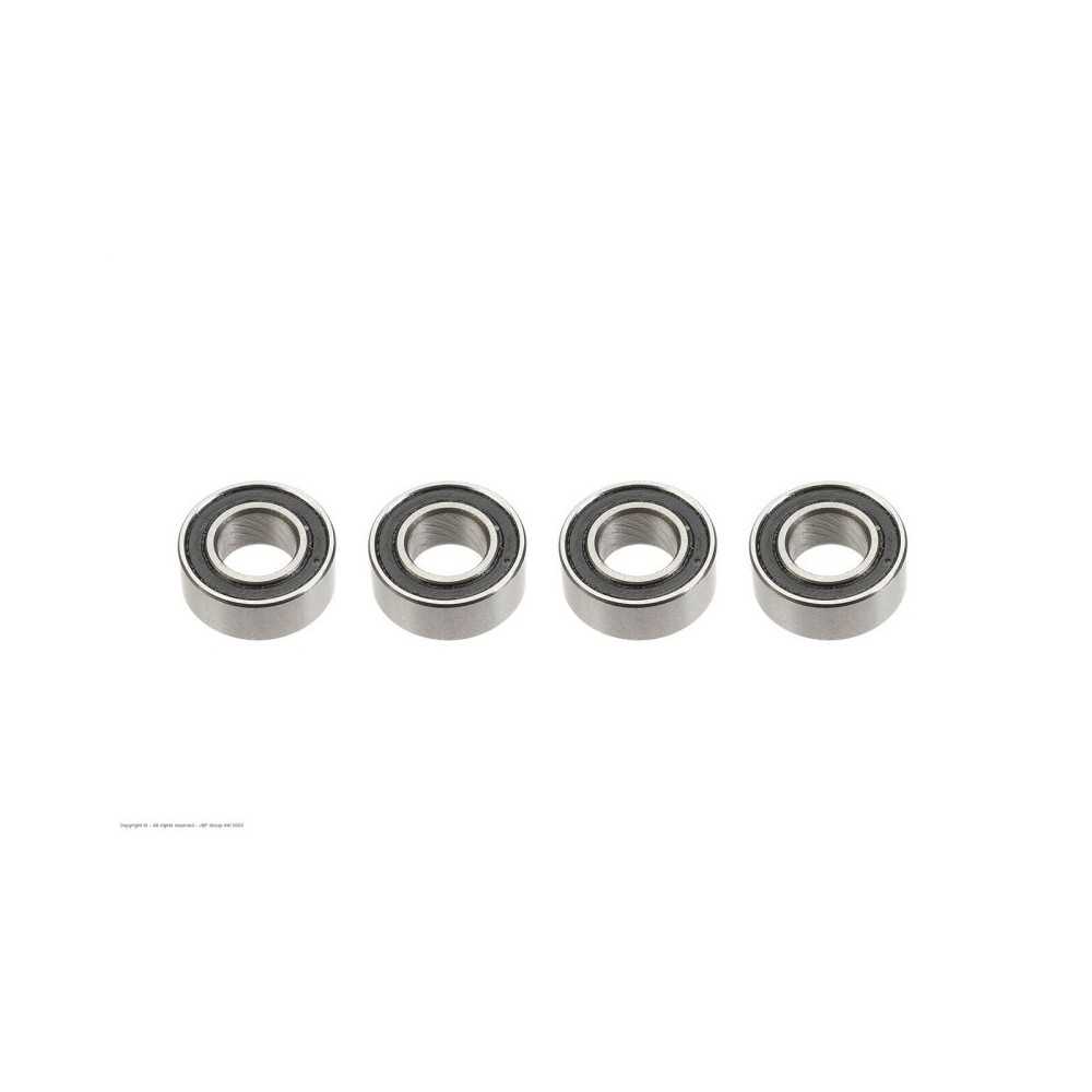Revtec - Ball Bearing - Chrome Steel - ABEC 3 - Rubber Shielded - 5X10X4 - MR105-2RS - 4 pcs GF-0500-004 Revtec - Ball Bearing - Chrome Steel - ABEC 3 - Rubber Shielded - 5X10X4 - MR105-2RS - 4 pcs GF-0500-004
