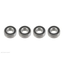 Revtec - Ball Bearing - Chrome Steel - ABEC 3 - Rubber Shielded - 5X11X4 - MR115-2RS - 4 pcs GF-0500-006