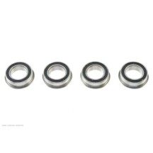 Revtec - Ball Bearing - Chrome Steel - ABEC 3 - Rubber Shielded - 6X10X3 - Flanged - MF106-2RS - 4 pcs GF-0505-004