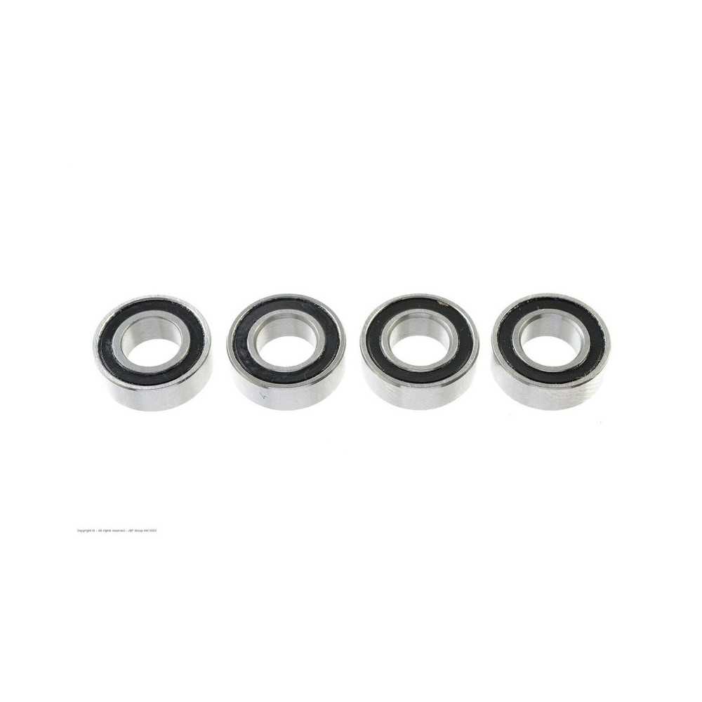 Revtec - Ball Bearing - Chrome Steel - ABEC 3 - Rubber Shielded - 6X12X4 - MR126-2RS - 4 pcs GF-0500-010 Revtec - Ball Bearing - Chrome Steel - ABEC 3 - Rubber Shielded - 6X12X4 - MR126-2RS - 4 pcs GF-0500-010