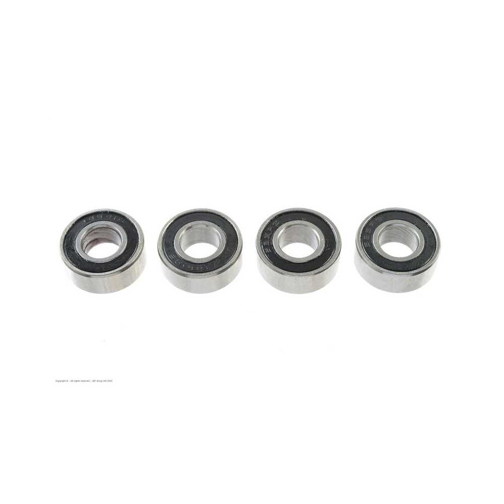 Revtec - Ball Bearing - Chrome Steel - ABEC 3 - Rubber Shielded - 6X13X5 - 686-2RS - 4 pcs GF-0500-011 Revtec - Ball Bearing - Chrome Steel - ABEC 3 - Rubber Shielded - 6X13X5 - 686-2RS - 4 pcs GF-0500-011
