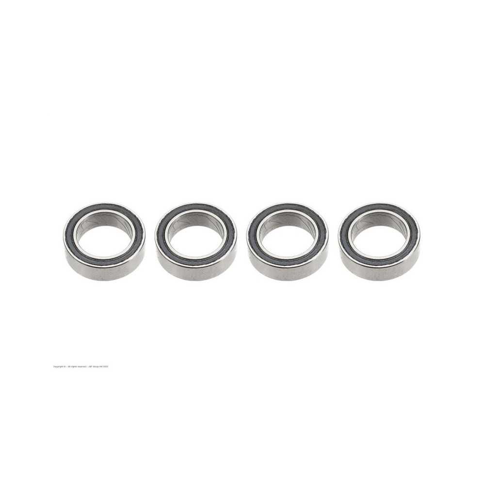 Revtec - Ball Bearing - Chrome Steel - ABEC 3 - Rubber Shielded - 8X12X3 5 - MR128-2RS - 4 pcs GF-0500-013