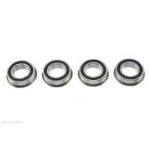 Revtec - Ball Bearing - Chrome Steel - ABEC 3 - Rubber Shielded - 8X14X4 - Flanged - MF148-2RS - 4 pcs GF-0505-005