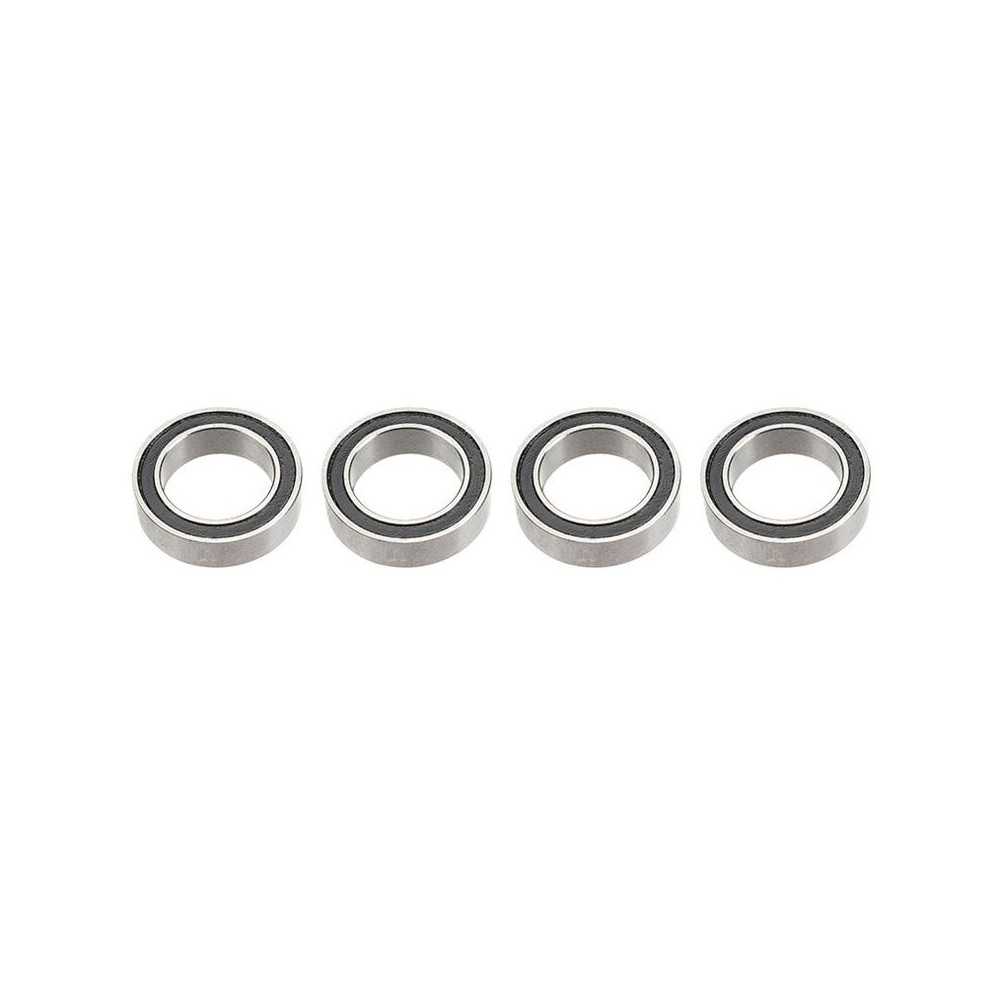 Revtec - Ball Bearing - Chrome Steel - ABEC 3 - Rubber Shielded - 8X14X4 - MR148-2RS - 4 pcs GF-0500-014 Revtec - Ball Bearing - Chrome Steel - ABEC 3 - Rubber Shielded - 8X14X4 - MR148-2RS - 4 pcs GF-0500-014