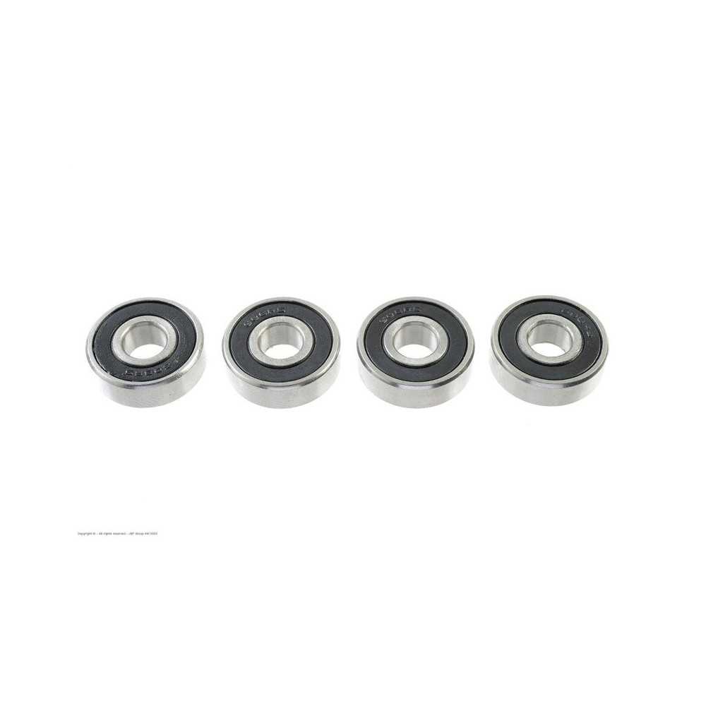 Revtec - Ball Bearing - Chrome Steel - ABEC 3 - Rubber Shielded - 8X22X7 - 608-2RS - 4 pcs GF-0500-016 Revtec - Ball Bearing - Chrome Steel - ABEC 3 - Rubber Shielded - 8X22X7 - 608-2RS - 4 pcs GF-0500-016