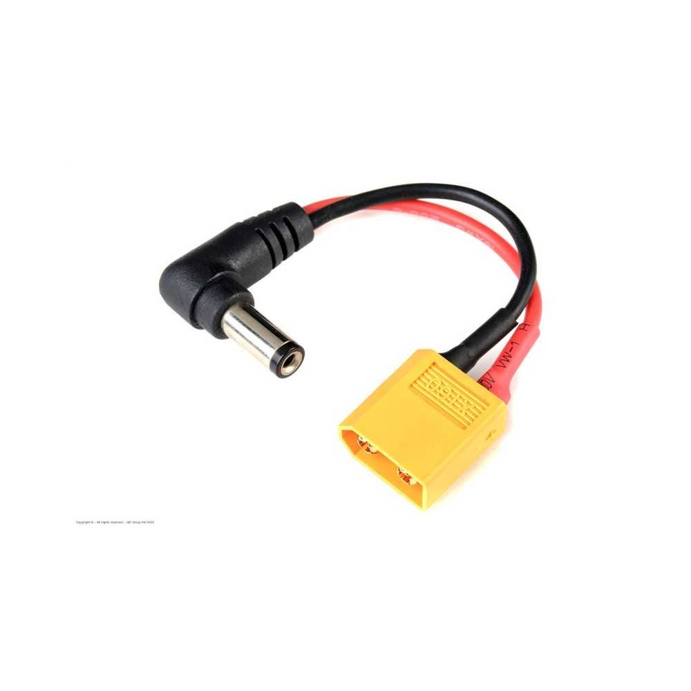 Revtec - Battery Adapter Lead - Fatshark XT-60 Socket - 6cm - 1 pc GF-1326-002 Revtec - Battery Adapter Lead - Fatshark XT-60 Socket - 6cm - 1 pc GF-1326-002