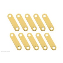 Revtec - Battery Bars - Gold Plated - 18 5mm - 10 pcs GF-1330-001