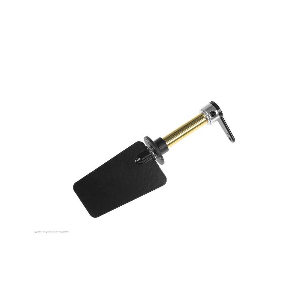 Revtec - Boat Rudder - Trapezoidal 40x25mm - 1 set GF-4011-002 Revtec - Boat Rudder - Trapezoidal 40x25mm - 1 set GF-4011-002