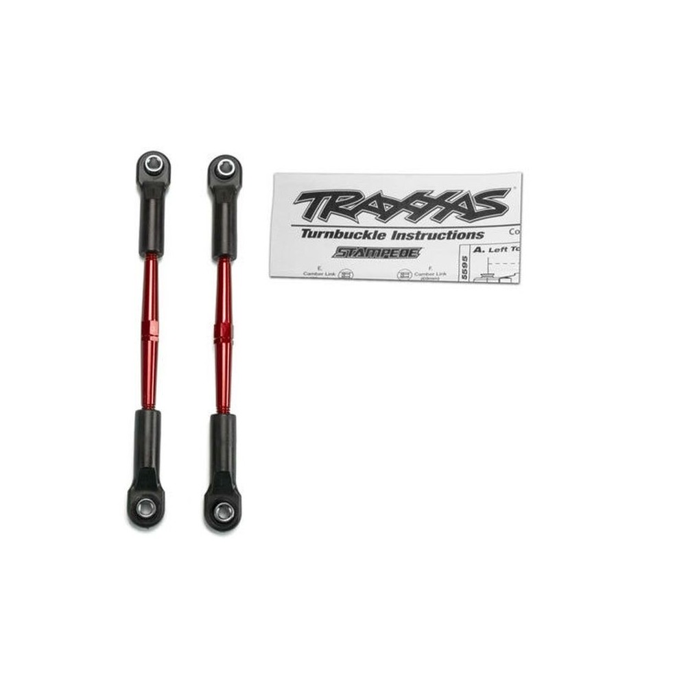 Varillas convergencia aluminio rojo 61mm Traxxas TRX2336X Varillas convergencia aluminio rojo 61mm Traxxas TRX2336X