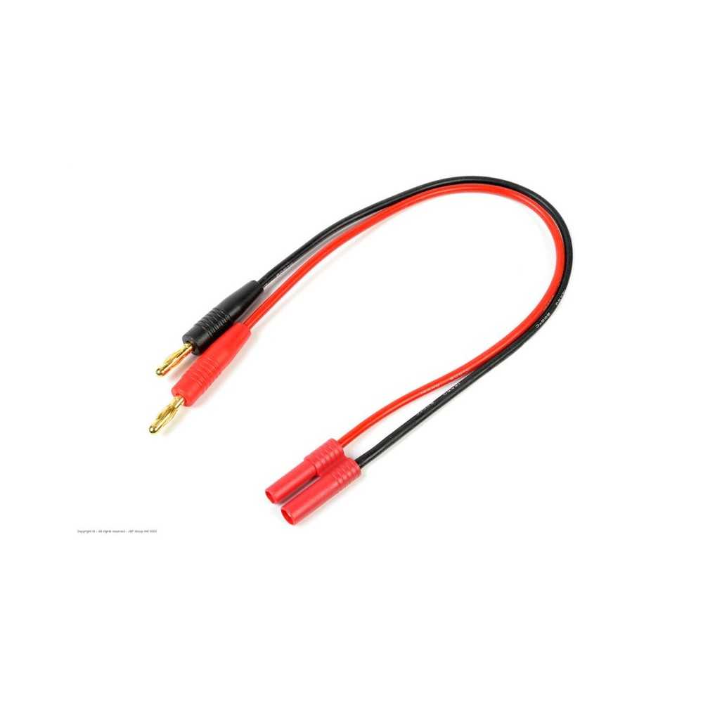 Revtec - Charge Lead - 4.0mm Gold Connector - 14AWG Silicone Wire - 1 pc GF-1200-120