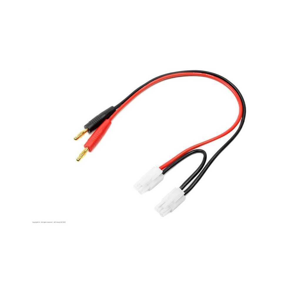 Revtec - Charge Lead - Serial - Tamiya - 14AWG Silicone Wire - 30cm - 1 pc GF-1200-041