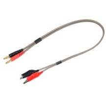 Revtec - Charge Lead Pro Banana 4mm - Battery Clip - 40 cm - Flat silicone wire 14AWG GF-1207-033