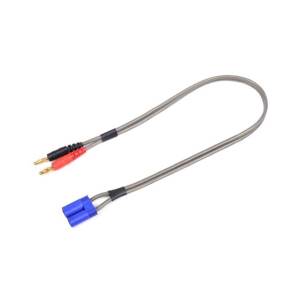 Revtec - Charge Lead Pro Banana 4mm - EC-5 Female - 40 cm - Flat silicone wire 14AWG GF-1207-016-B