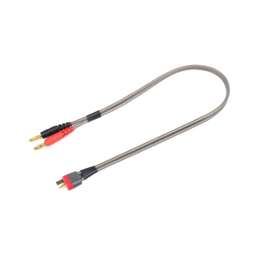 Revtec - Charge Lead Pro Banana 4mm - T-Plug - 40 cm - Flat silicone wire 14AWG GF-1207-030-B