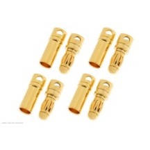 Revtec - Connector - 3.5mm - Gold Plated - Male + Female - 4 pairs GF-1000-002