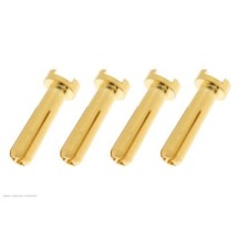 Revtec - Connector - 4.0mm - Gold Plated 90 Deg - Male - 4 pcs GF-1000-013