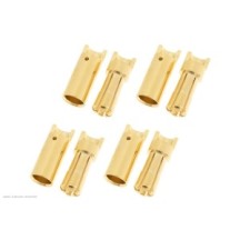 Revtec - Connector - 5.5mm - Gold Plated - Male + Female - 4 pairs GF-1000-010