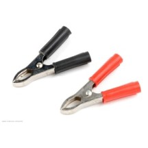 Revtec - Connector - Alligator Battery Clamps - Large - Red + Black - 1 pair GF-1012-004