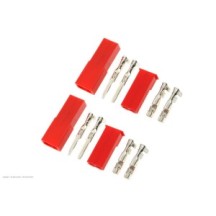 Revtec - Connector - BEC - Gold Plated - Male + Female - 2 pairs GF-1010-001