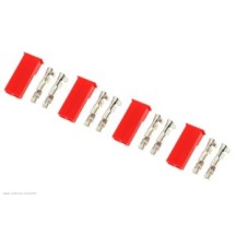 Revtec - Connector - BEC - Gold Plated - Male - 4 pcs GF-1010-002
