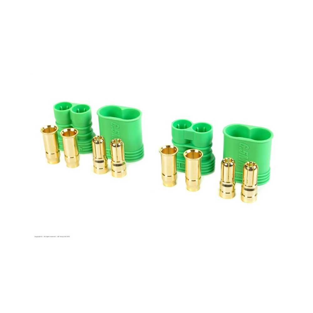 Revtec - Connector - CC 6.5 - Gold Plated - Male + Female - 2 pairs GF-1024-001