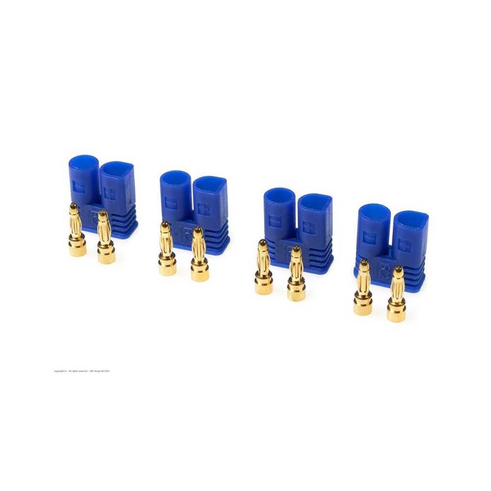 Revtec - Connector - EC-2 - Gold Plated - Female - 4 pcs GF-1020-003