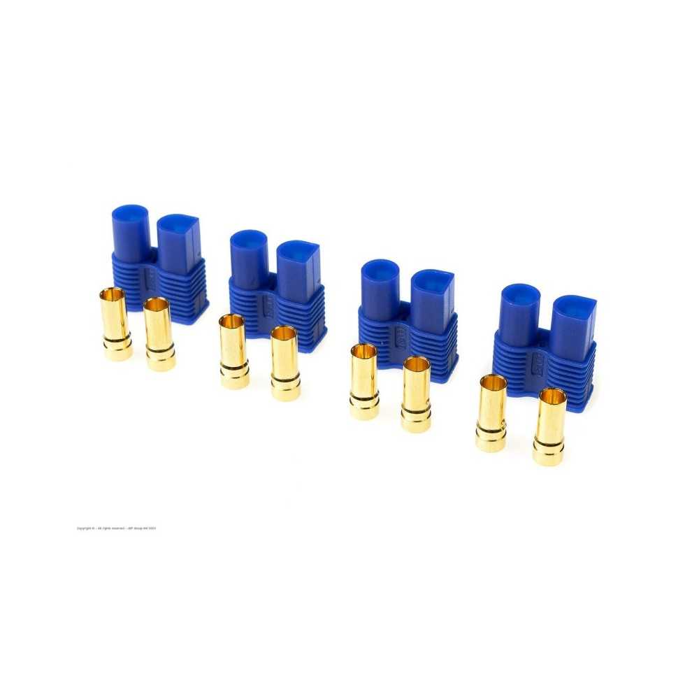 Revtec - Connector - EC-3 - Gold Plated - Male - 4 pcs GF-1021-002 Revtec - Connector - EC-3 - Gold Plated - Male - 4 pcs GF-1021-002