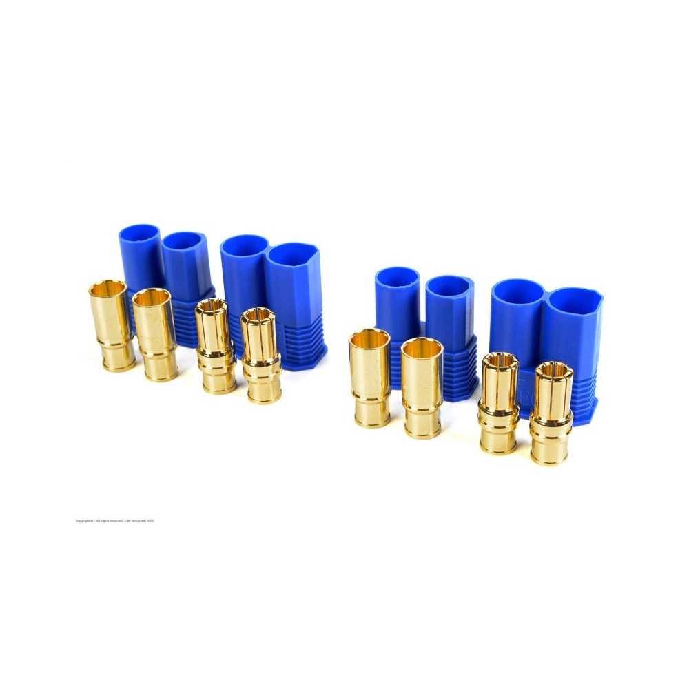Revtec - Connector - EC-8 - Gold Plated - Male + Female - 2 pairs GF-1023-001