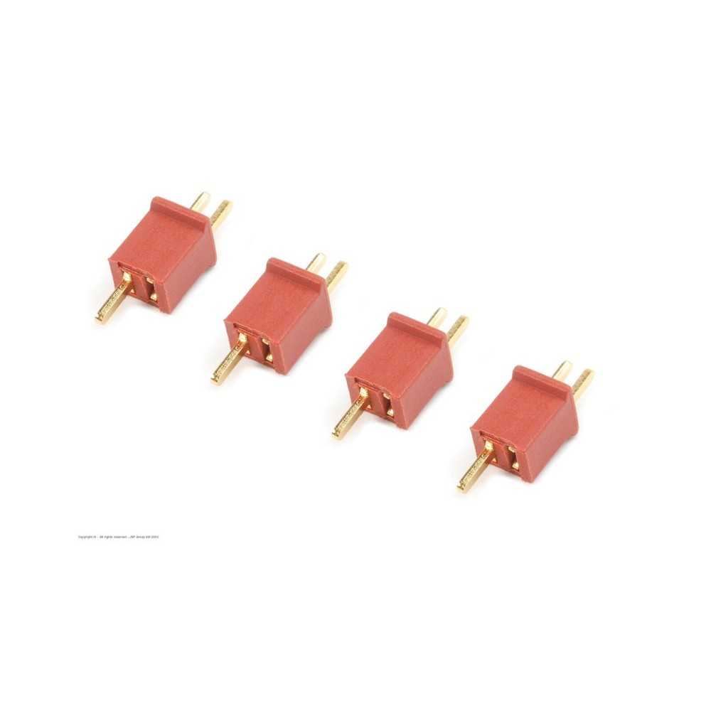 Revtec - Connector - Mini Deans - Gold Plated - 4 pcs GF-1005-001 Revtec - Connector - Mini Deans - Gold Plated - 4 pcs GF-1005-001