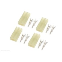 Revtec - Connector - Mini Tamiya - Gold Plated - Female - 4 Pcs GF-1009-003