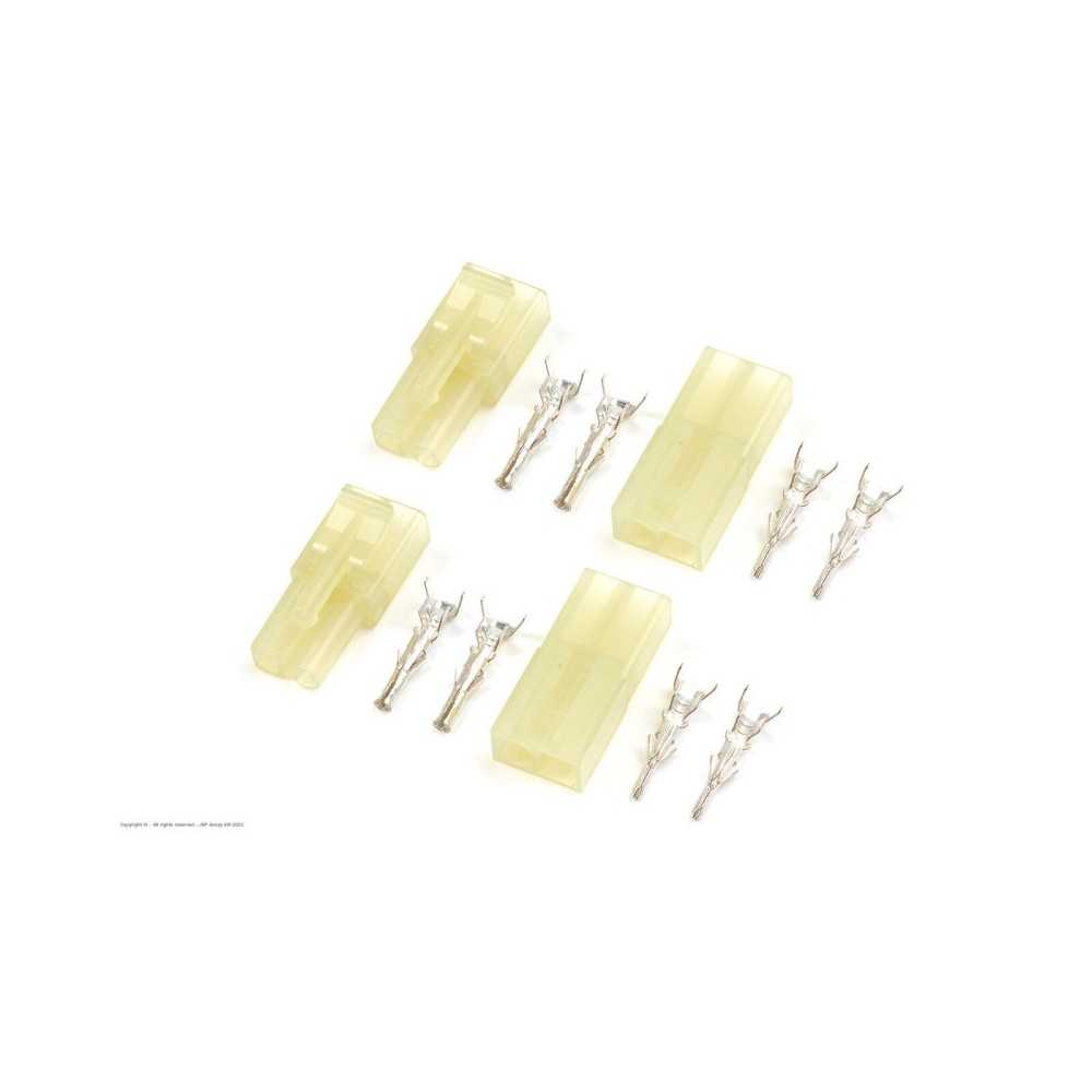 Revtec - Connector - Mini Tamiya - Gold Plated - Male + Female - 2 pairs GF-1009-001 Revtec - Connector - Mini Tamiya - Gold Plated - Male + Female - 2 pairs GF-1009-001
