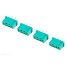 Revtec - Connector - MPX - Gold Plated - Male - 4 pcs GF-1004-002