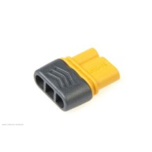 Revtec - Connector - MR-30 3-Pole - w/ Cap - Gold Plated - Male - 4 pcs GF-1085-002