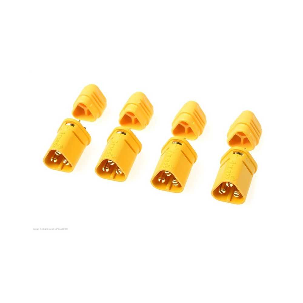 Revtec - Connector - MT-30 3-Pole - Gold Plated - Female - 4 pcs GF-1090-003 Revtec - Connector - MT-30 3-Pole - Gold Plated - Female - 4 pcs GF-1090-003