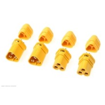 Revtec - Connector - MT-30 3-Pole - Gold Plated - Male + Female - 2 pairs GF-1090-001