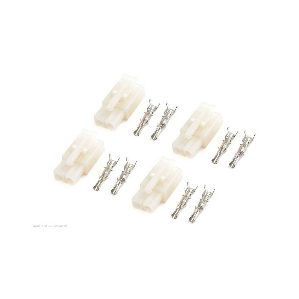 Revtec - Connector - Tamiya - Gold Plated - Male - 4 pcs GF-1008-002