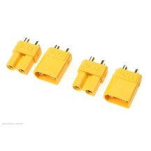 Revtec - Connector - XT-30 - Gold Plated - Male + Female - 2 pairs GF-1030-001