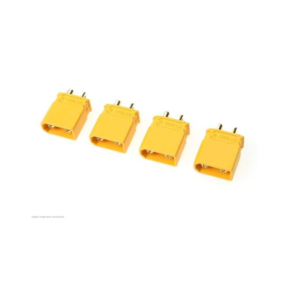 Revtec - Connector - XT-30U - Gold Plated - Female - 4 pcs GF-1033-003 Revtec - Connector - XT-30U - Gold Plated - Female - 4 pcs GF-1033-003