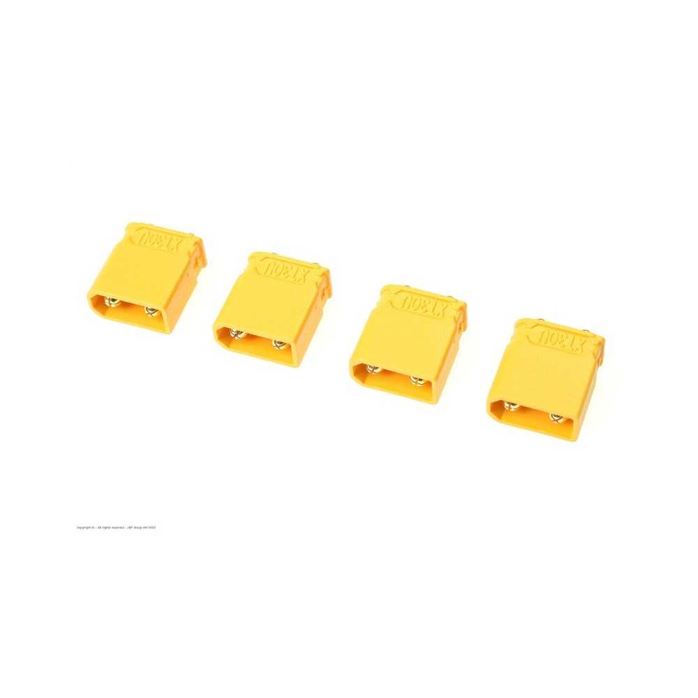Revtec - Connector - XT-30UPB - Gold Plated - Female - 4 pcs GF-1032-003 Revtec - Connector - XT-30UPB - Gold Plated - Female - 4 pcs GF-1032-003