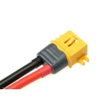 Revtec - Connector - XT-60L - w/ Cap - Gold Plated - Female - 4 pcs GF-1041-003