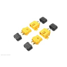 Revtec - Connector - XT-60L - w/ Cap - Gold Plated - Male + Female - 2 pairs GF-1041-001