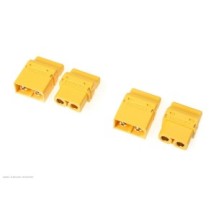 Revtec - Connector - XT-60PT - Gold Plated - Male + Female - 2 pairs GF-1044-001