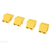 Revtec - Connector - XT-60PT - Gold Plated - Male - 4 pcs GF-1044-002