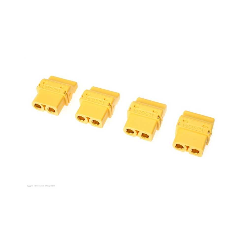 Revtec - Connector - XT-60PT - Gold Plated - Male - 4 pcs GF-1044-002