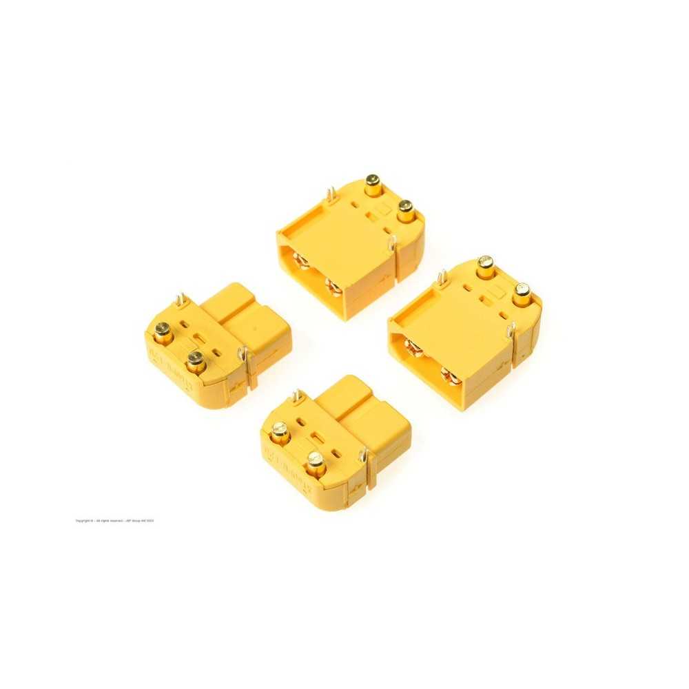 Revtec - Connector - XT-60PW - Gold Plated - Male + Female - 2 pairs GF-1043-001 Revtec - Connector - XT-60PW - Gold Plated - Male + Female - 2 pairs GF-1043-001