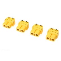 Revtec - Connector - XT-60PW - Gold Plated - Male - 4 pcs GF-1043-002