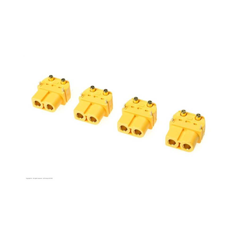 Revtec - Connector - XT-60PW - Gold Plated - Male - 4 pcs GF-1043-002 Revtec - Connector - XT-60PW - Gold Plated - Male - 4 pcs GF-1043-002