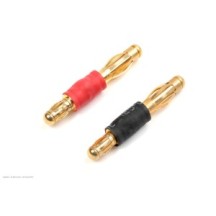 Revtec - Connector Converter - 3.5mm to 4.0mm Gold Connector - 1 pair GF-1300-121